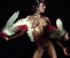 BROWN SUGAR - vintage black ebony babe dance tease