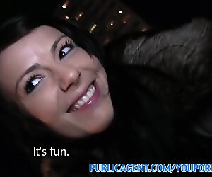 PublicAgent Blowjob on fairground ride before outdoor fuck
